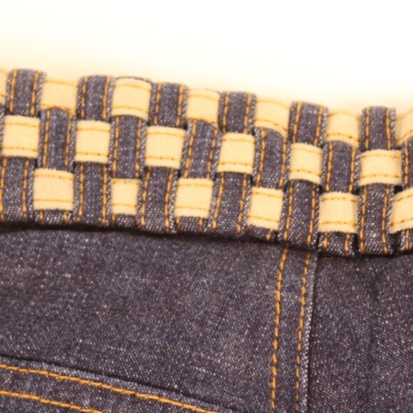 Vintage YOYO Rinse Blue Stretch Jeans - Picture 12 of 13